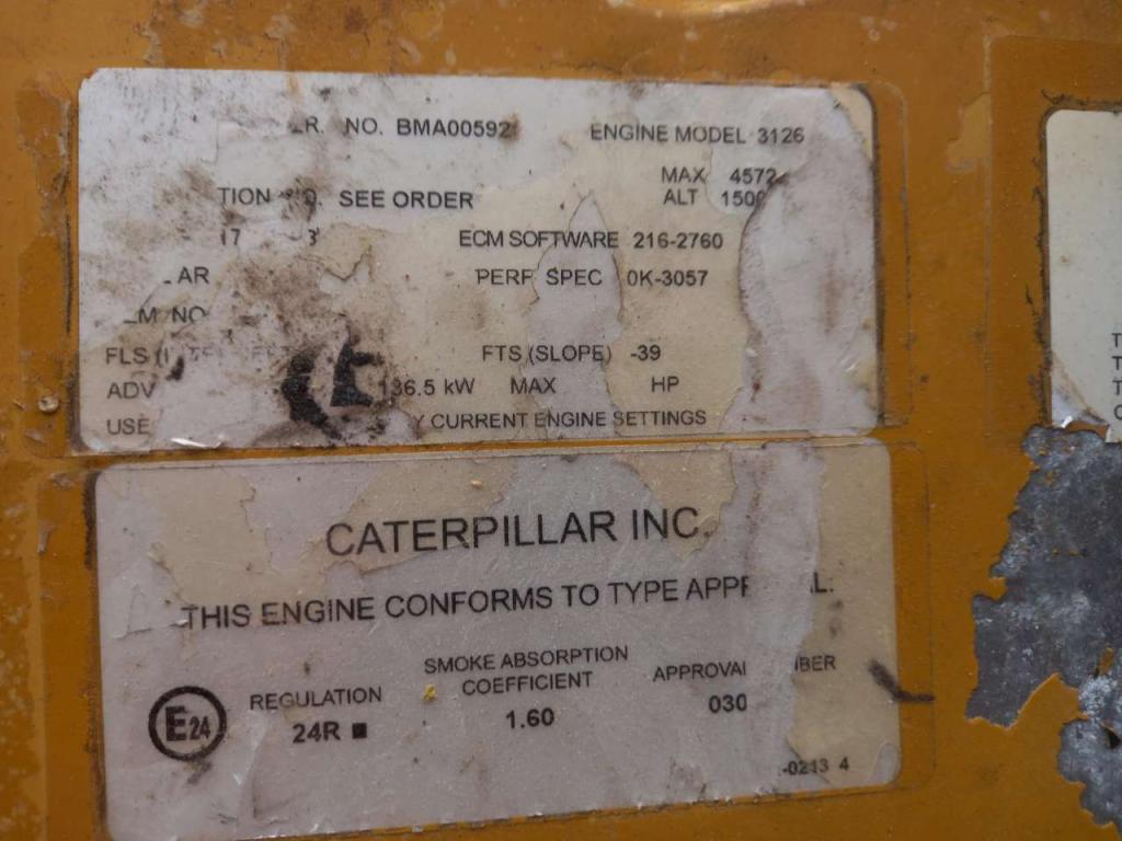 Motor para Caterpillar 3126B Foto 4
