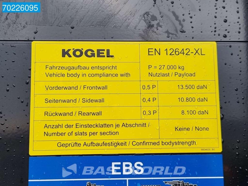 Kögel S24-1 3 axles More Units Available NEW BPW/SAF Liftachse Edscha Foto 18