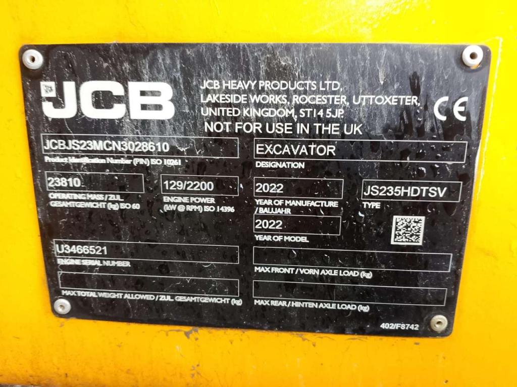 JCB JS235HD Foto 11