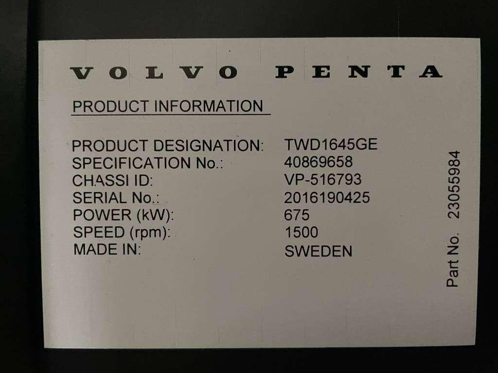 Volvo TWD1645GE - 770 kVA Generator - DPX-18885 Foto 18