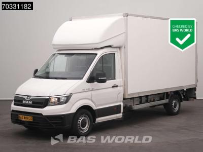Man TGE 3.180 Dhollandia Laadklep Zijdeur Bakwagen Camera Airco Cruise Koffer Meubelbak A/C Cruise cont vendida por BAS World B.V.