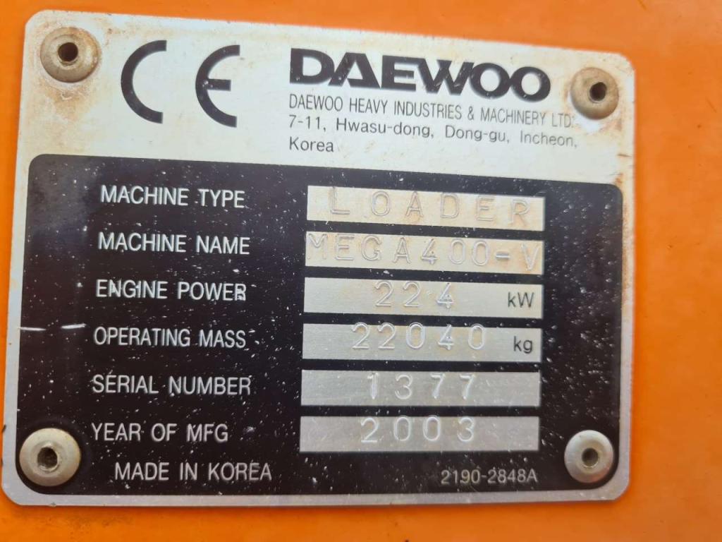 Daewoo MEGA400V Foto 8