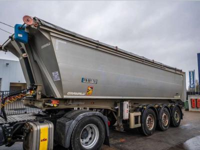 GRANALU ALU- TP 28m3 +BACHE ELEC CRAMARO Foto 1