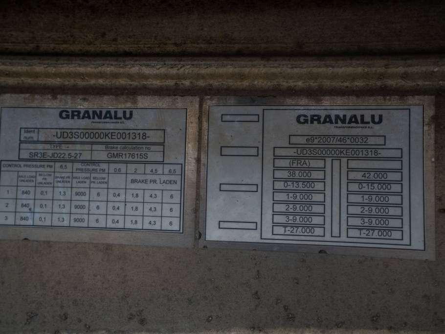 GRANALU ALU- TP 28m3 +BACHE ELEC CRAMARO Foto 13