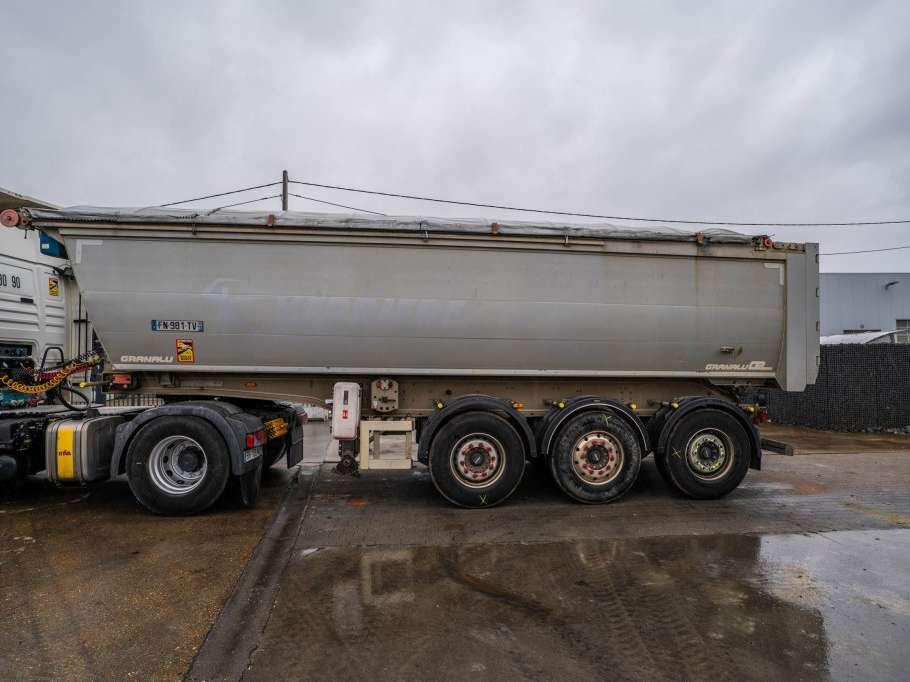 GRANALU ALU- TP 28m3 +BACHE ELEC CRAMARO Foto 2