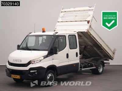 Iveco Daily 35C17 3.0L Kipper Dubbel Cabine Dubbellucht 3,5t Trekhaak Cruise Euro6 Tipper Benne Kieper To vendida por BAS World B.V.