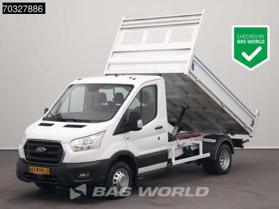 Ford Transit 130pk Kipper Dubbellucht Trekhaak Airco Cruise Euro6 Tipper Benne Kieper A/C Towbar Cruise vendida por BAS World B.V.