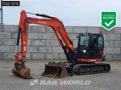 Kubota KX080 -4a2 A/C - 3 Buckets vendida por BAS World B.V.