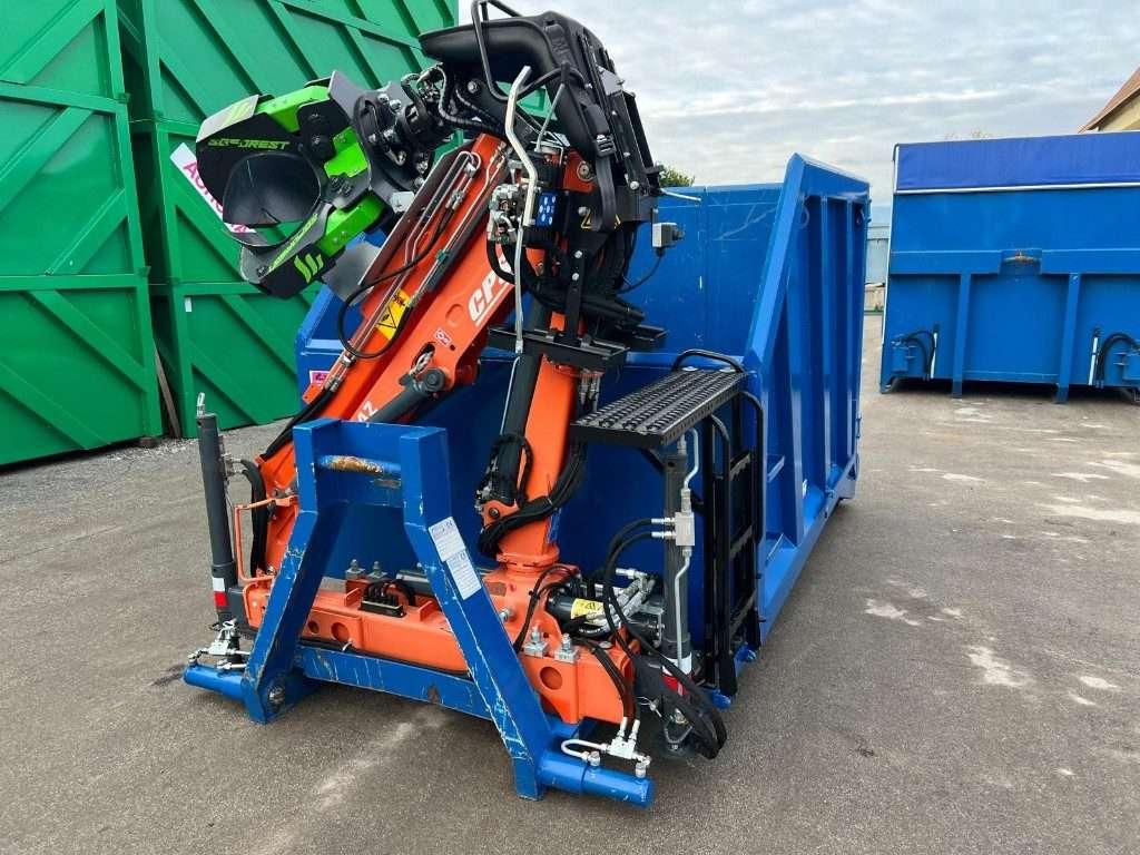 CONTAINER NUOVO SCARRABILE A CIELO APERTO CON GRU Foto 3
