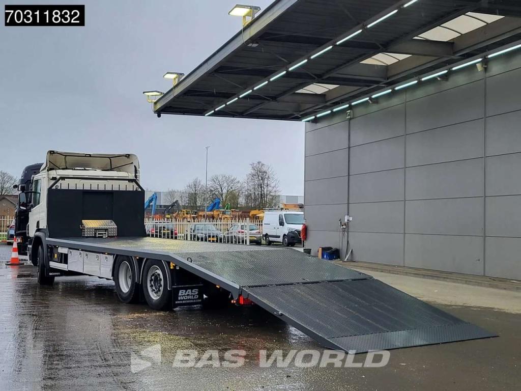 Scania P450 P 6X2 8,80m Machine Transporter Winch Lift+Steering Axle Euro 6 Foto 2