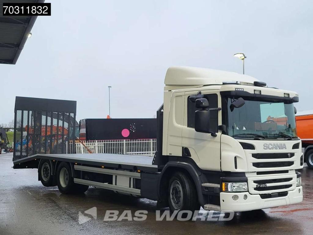 Scania P450 P 6X2 8,80m Machine Transporter Winch Lift+Steering Axle Euro 6 Foto 7