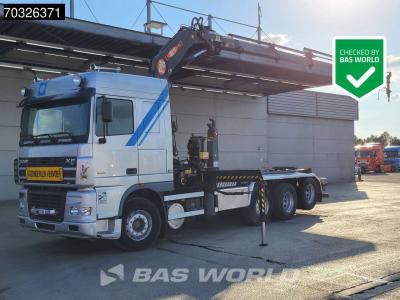Daf XF95.430 8X2 PM21 S Crane 5x Extensions Manual Gearbox Hook Euro 3 vendida por BAS World B.V.