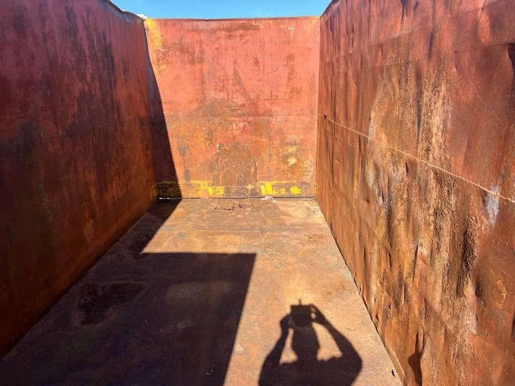 CONTAINER SCARRABILE USATO A CIELO APERTO Foto 6