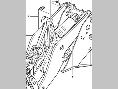 Volvo lifting frame for Volvo L180F, L180H, L180K and L180G vendida por Balavto