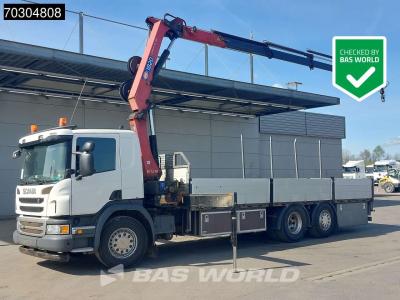 Scania P360 P 6X2 HMF 1820-K4 Kran Crane Lift+Steering Axle Air Suspension Euro 6 vendida por BAS World B.V.