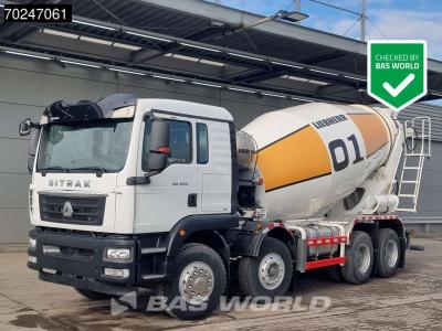 Sitrak G5 350 8X4 NEW! 8m3 Liebherr Mixer Big-Axle Steel Suspension Foto 1