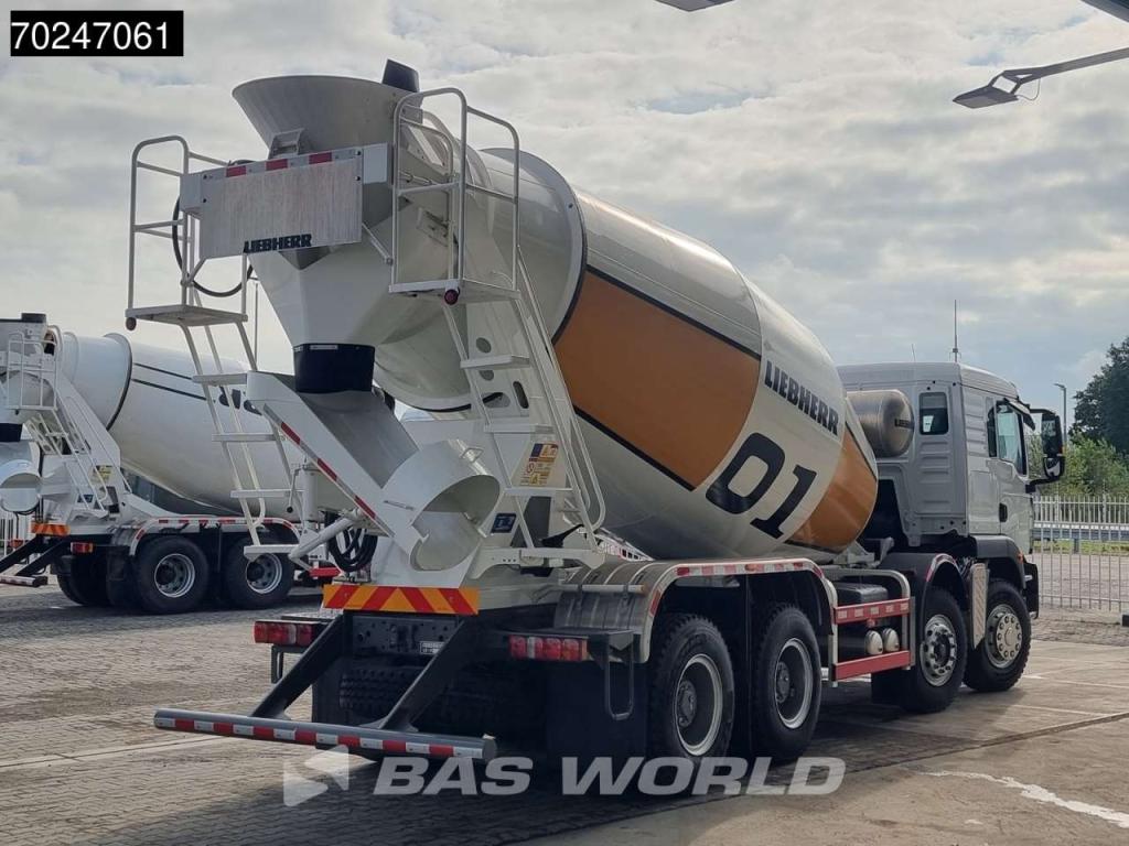 Sitrak G5 350 8X4 NEW! 8m3 Liebherr Mixer Big-Axle Steel Suspension Foto 6