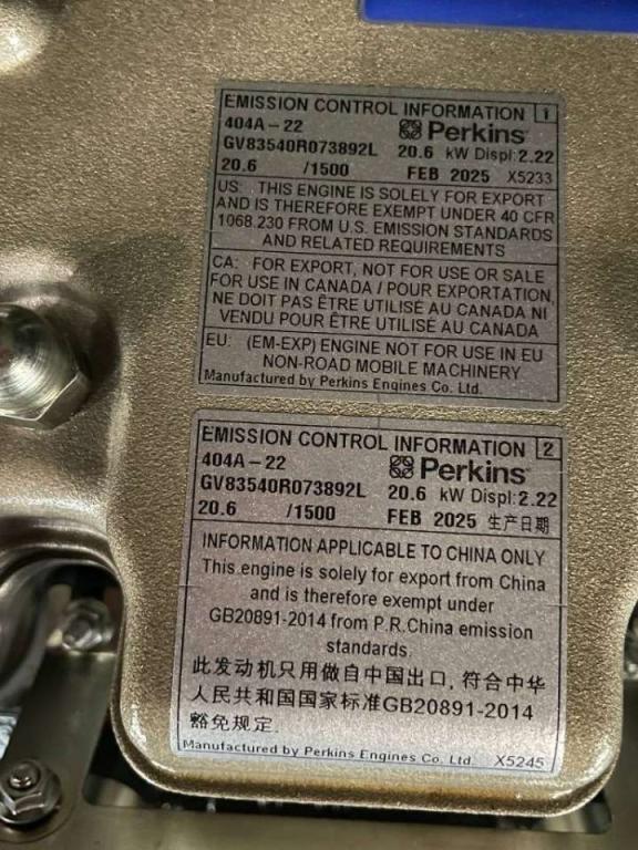 Perkins 404D-22G - 22 kVA Generator - DPX-19801 Foto 18