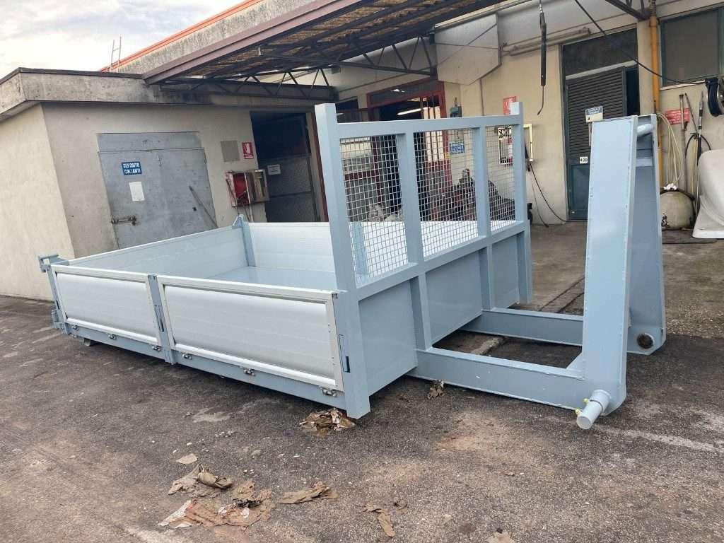 CONTAINER SCARRABILE NUOVO A PIANALE CON SPONDE Foto 6