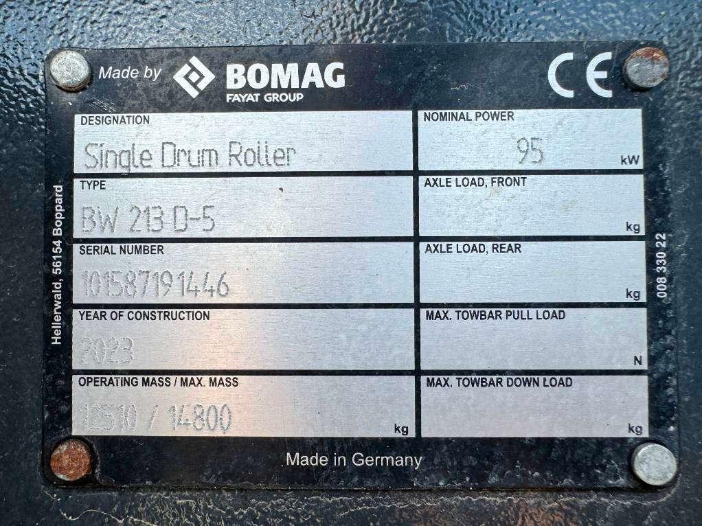Bomag BW213D-5 - New / Unused / CE Certifed Foto 18