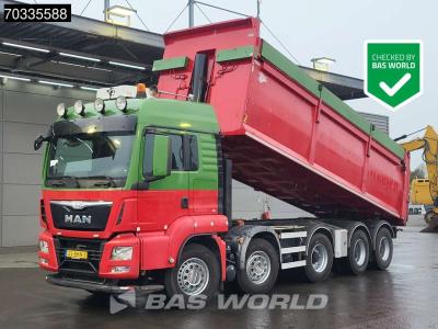 Man TGS 49.480 10X4 NL-Truck APK 25m3 Ruizeveld tipper Big-Axle Automatic Euro 6 vendida por BAS World B.V.