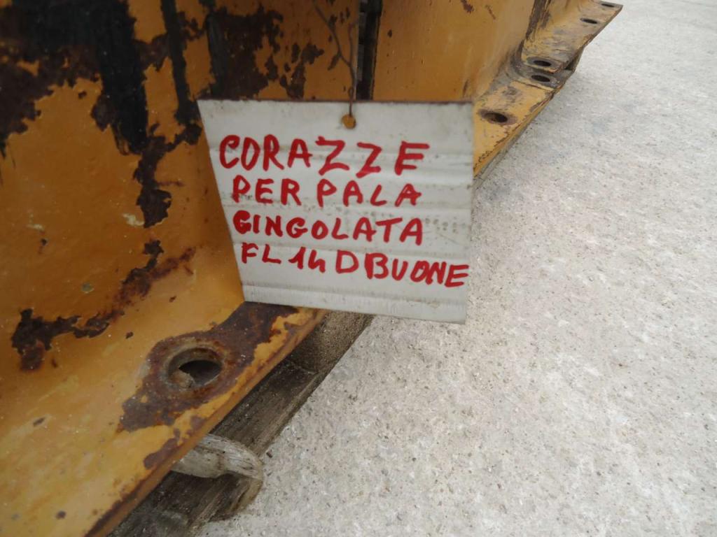 Placas de armadura inferior para Fiat Allis FL14D Foto 2