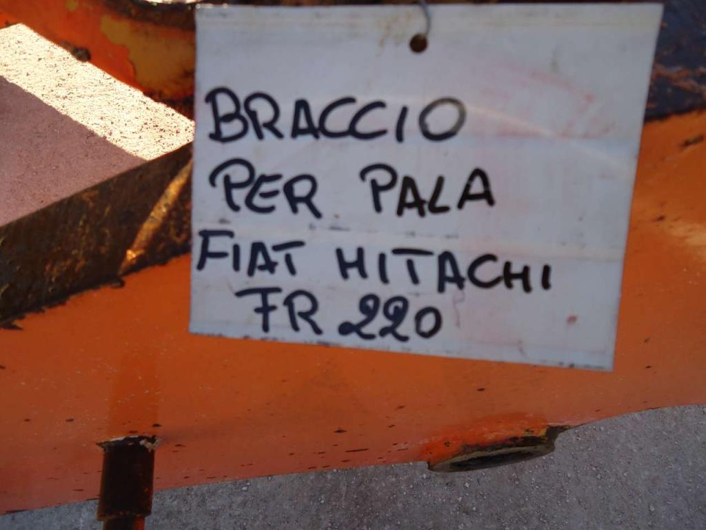 Brazo de cargadora para Fiat Hitachi FR220 Foto 2