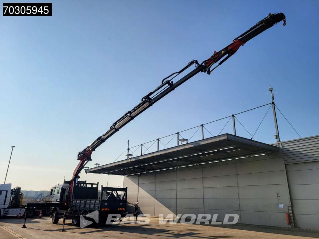Man TGA 33.350 TGA 6X6 Fassi F600 6+6 Extensions Fly-Jib Manual Full Steel Foto 2