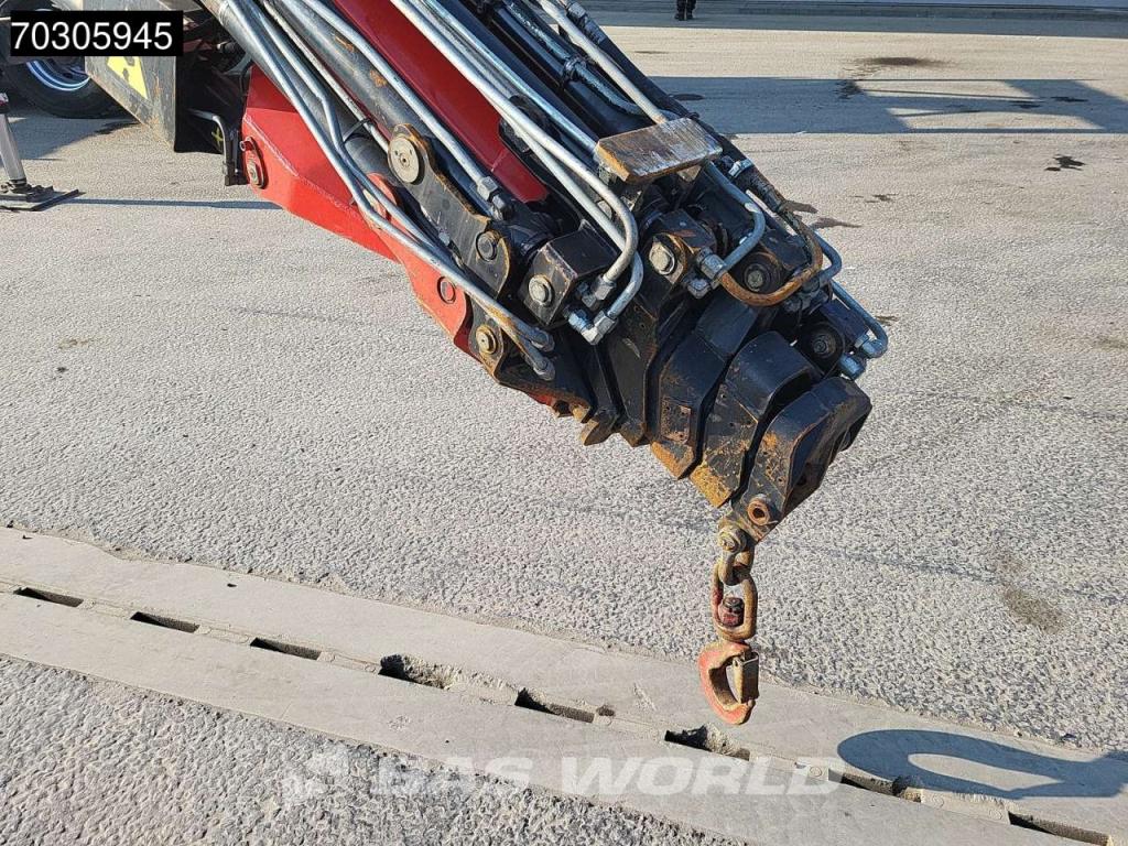 Man TGA 33.350 TGA 6X6 Fassi F600 6+6 Extensions Fly-Jib Manual Full Steel Foto 9