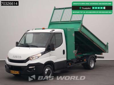 Iveco Daily 35C18 3.0L Kipper met Kist Dubbellucht 3,5t Trekhaak Navi Airco Cruise Camera Euro6 Tipper Be vendida por BAS World B.V.