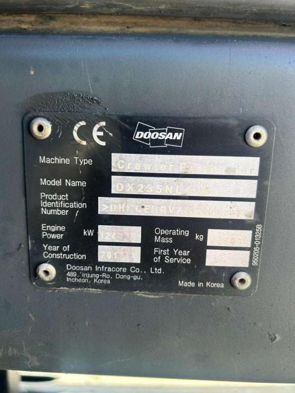 Doosan DX235NLC Foto 7
