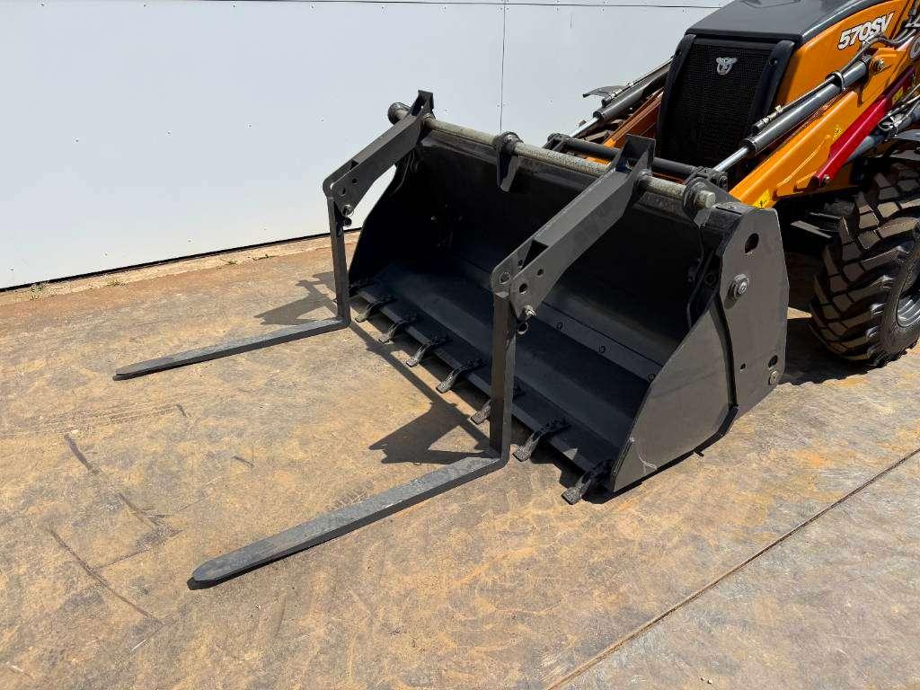 Case 570SV - 6/1 Bucket / Telescopic Boom / Airco Foto 11