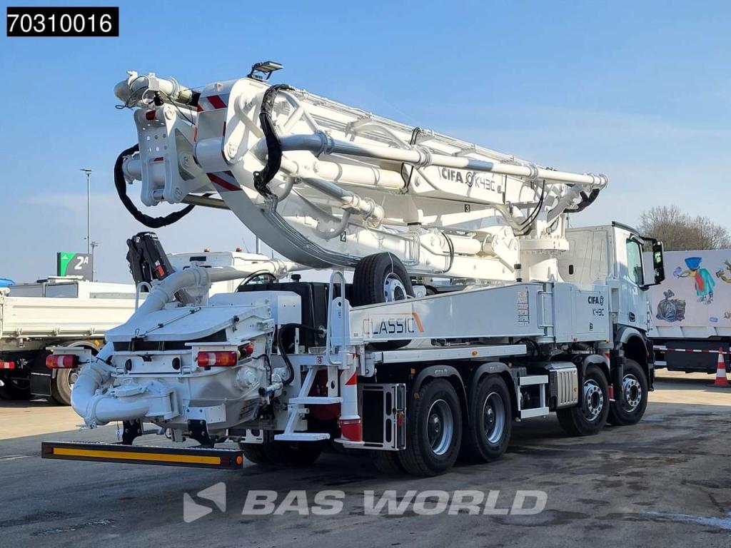 Mercedes-Benz Arocs 3746 Arocs 8X4 NEW! 43 meter CIFA K43C-PU17080 Steelsuspension Big-Axle Euro 6 Foto 11