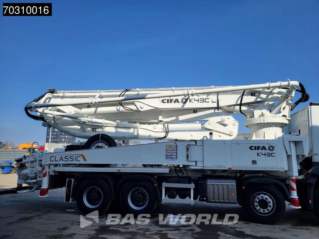 Mercedes-Benz Arocs 3746 Arocs 8X4 NEW! 43 meter CIFA K43C-PU17080 Steelsuspension Big-Axle Euro 6 Foto 12