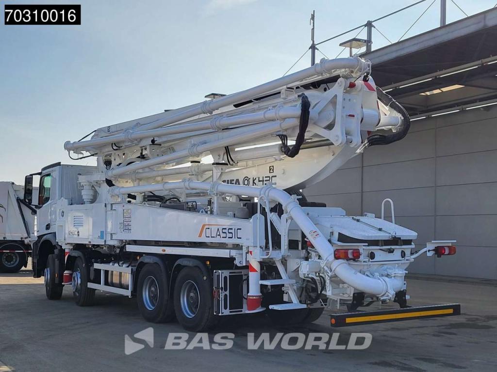 Mercedes-Benz Arocs 3746 Arocs 8X4 NEW! 43 meter CIFA K43C-PU17080 Steelsuspension Big-Axle Euro 6 Foto 9