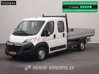 Citroen Jumper 130pk Dubbel Cabine Open Laadbak Airco Cruise Euro6 Pritsche Pickup Open Box Airco Cruise co vendida por BAS World B.V.