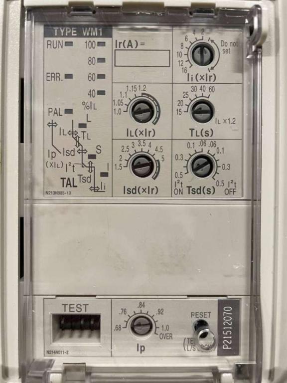 Mitsubishi Circuit breaker 1250A - AE1250-SW 3P - DPX-12648 Foto 9