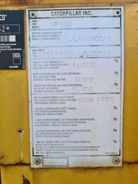 Caterpillar AP 600 Foto 13