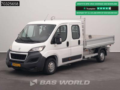 Peugeot Boxer 130pk Dubbel Cabine Open Laadbak Airco Trekhaak Euro6 Pritsche Pickup Airco Trekhaak vendida por BAS World B.V.