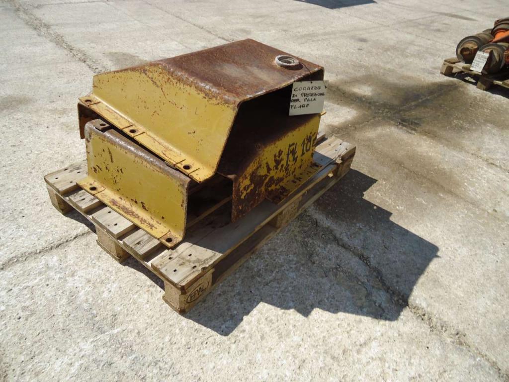Placas de armadura inferior para Fiat Allis FL10E Foto 1