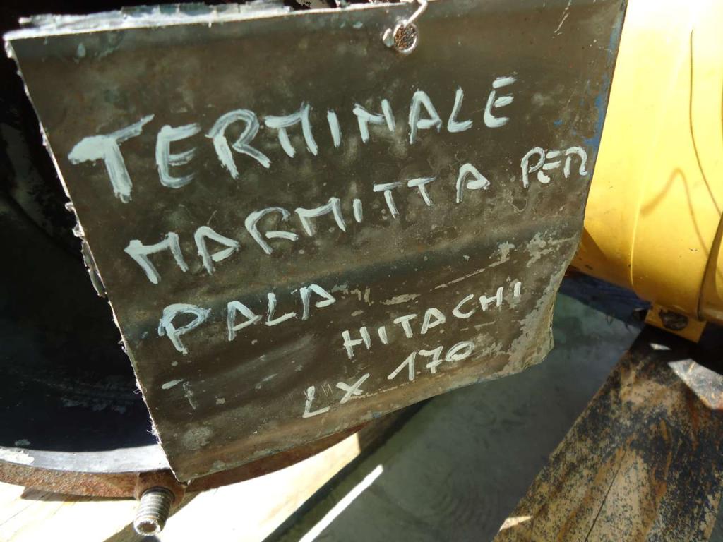 Terminal silenciador para Hitachi LX170 Foto 3