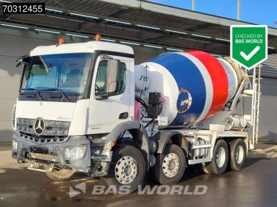 Mercedes-Benz Arocs 3240 Arocs 8X4 9m3 Stetter mixer Steel suspension Automatic Euro 6 vendida por BAS World B.V.