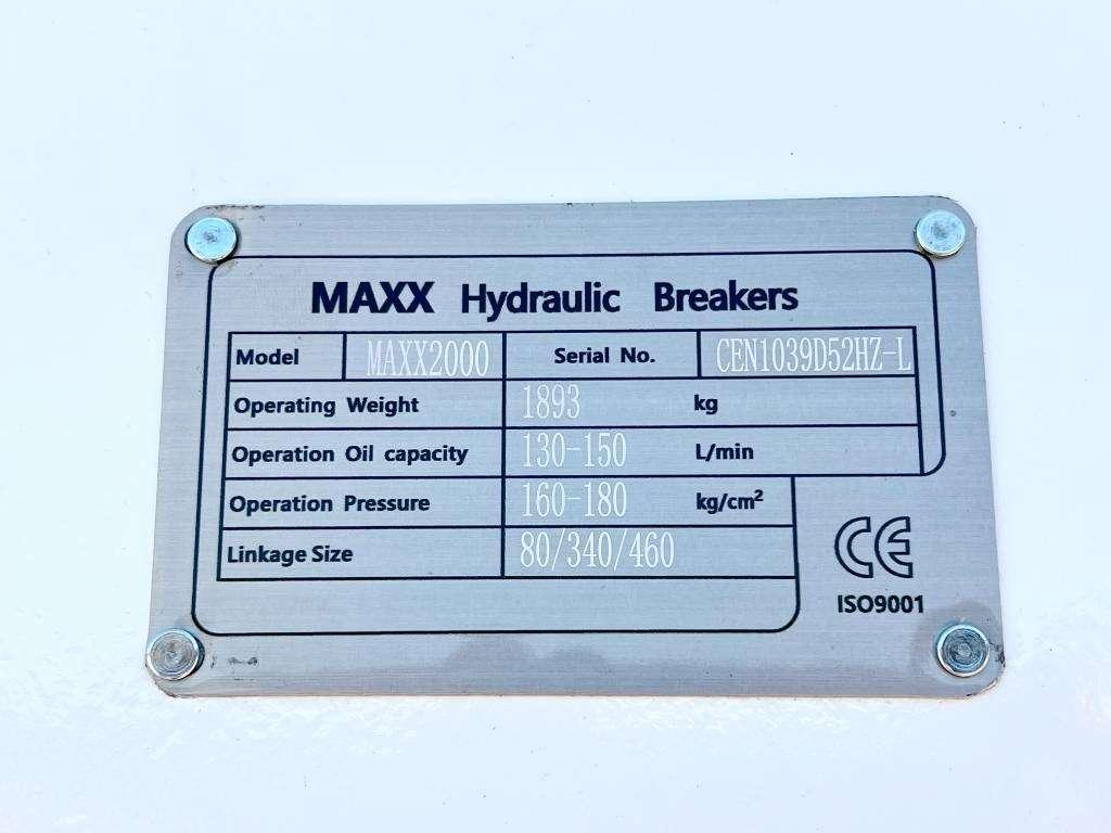 Maxx 2000 - 18-26 Ton Machine / Several Units Martillo hidráulico Foto 9
