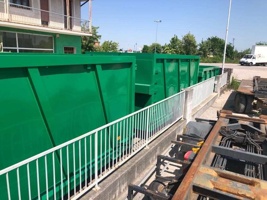 CONTAINER SCARRABILE NUOVO PER MATERIALI INGOMBRAN Foto 3