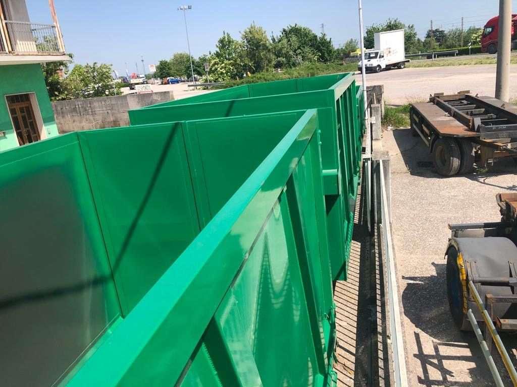 CONTAINER SCARRABILE NUOVO PER MATERIALI INGOMBRAN Foto 4