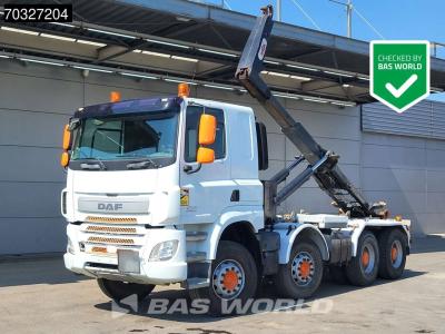 Daf CF 410 8X4 Full Steel Manual Gearbox HYVA 22t Hook Big-Axle Euro 6 vendida por BAS World B.V.