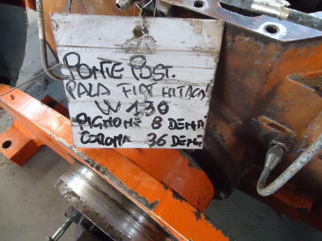 Eje posterior para Fiat Hitachi W130 Foto 8