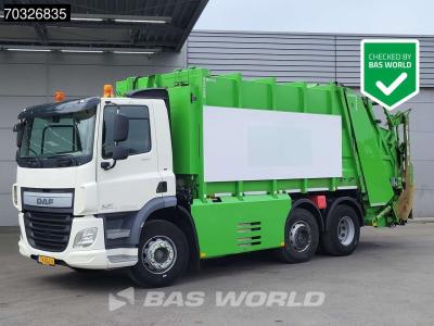 Daf CF 290 6X2 NL-Truck APK HALLER 20m3 MED XL Steering Axle Automatic Euro 6 vendida por BAS World B.V.