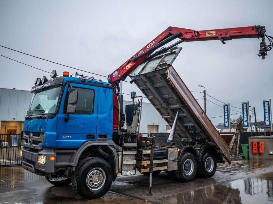 Mercedes-Benz ACTROS 3344 AK MP3 HMF 1643 Z2 Foto 1