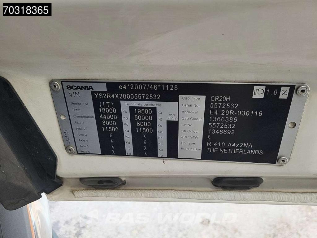 Scania R410 4X2 LNG! Retarder 2xTanks ACC Foto 30